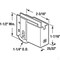 Prime-Line Single 1-1/4 in. Steel Ball Bearing Roller, U-Back Style, Adjustable (Single Pack) D 1782 - alternate 2